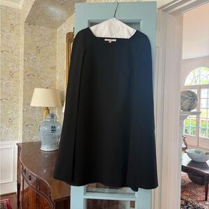 Trina Turk Black Cape Dress